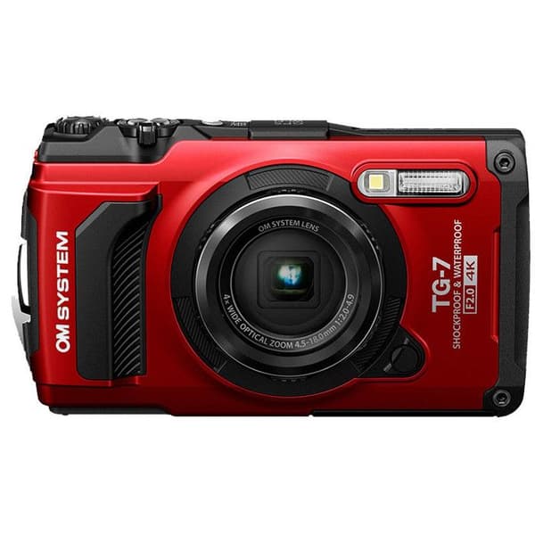 OLYMPUS kompakt vattentät TG7 Röd Röd
