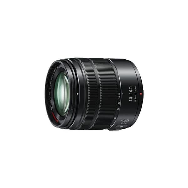 PANASONIC Lumix 14-140/3.5-5.6 OIS trooppinen micro 4/3 MUSTA