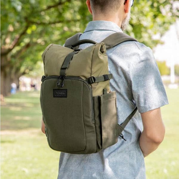 TENBA Selkäreppu Fulton V2 10L Oliivi