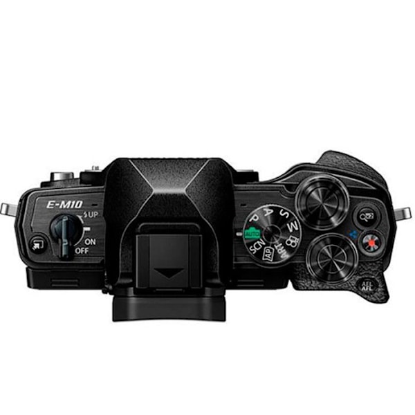 Hybridkamera - OLYMPUS - OM-D E-M10 Mark IV - 20 Megapixels - 4K - Sort