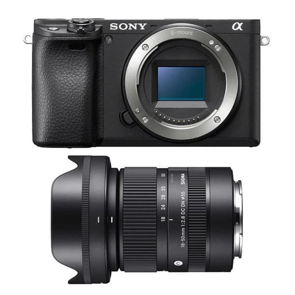 SONY Alpha 6400 + SIGMA Objektiv 18-50mm f/2.8 DC DN Contemporary