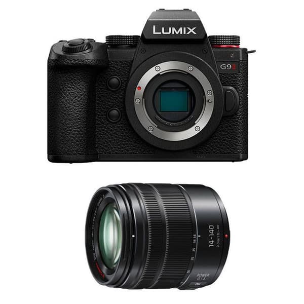 PANASONIC LUMIX G9 II Sort + 14-140