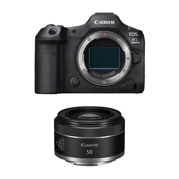 CANON EOS R5 MARK II + RF 50mm f/1.8 STM objektiivi