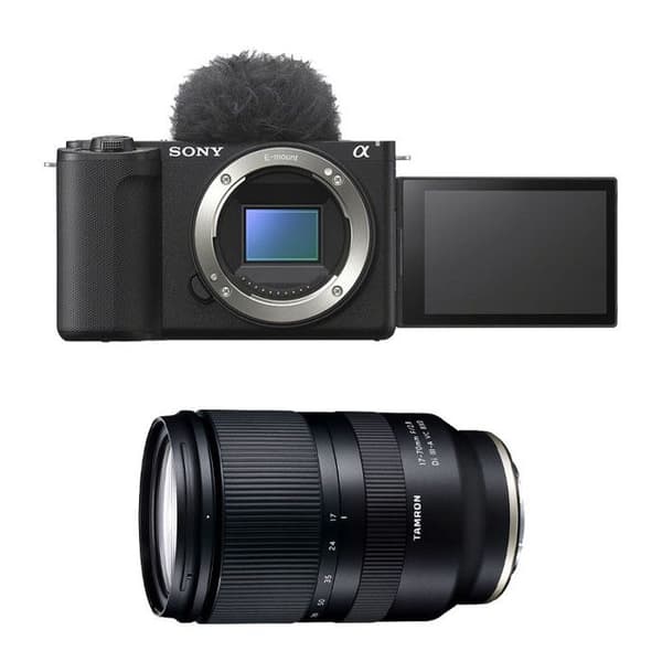 SONY ALPHA ZV-E10 II SVART + TAMRON 17-70
