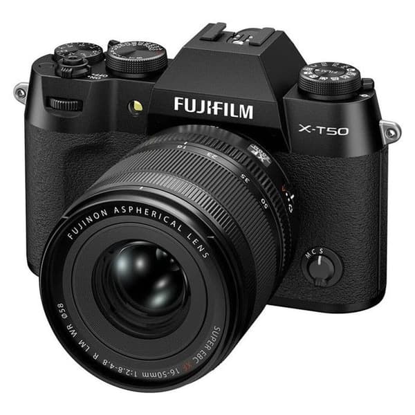 FUJIFILM X-T50 SVART + 16-50