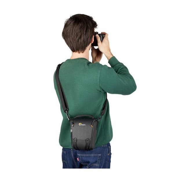 Sak med skulderrem - Lowepro - Adventura TLZ 30 III - Sort - Polyester 200D - Til hybridkamera Sort