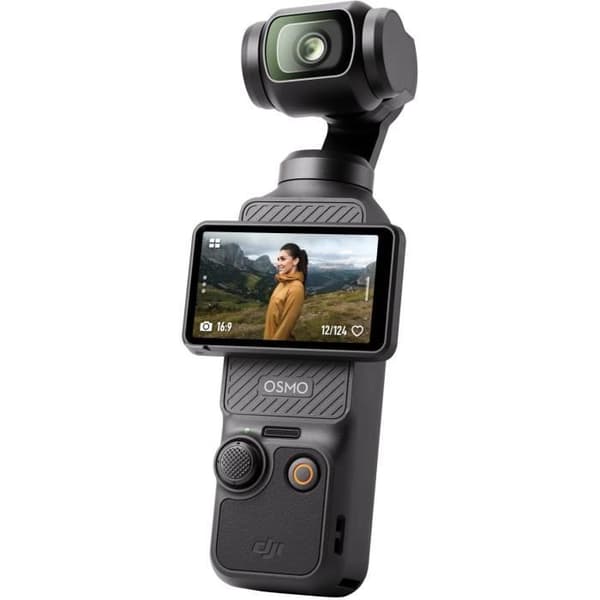Sportskamera - DJI - Osmo Pocket 3 - Sort Svart