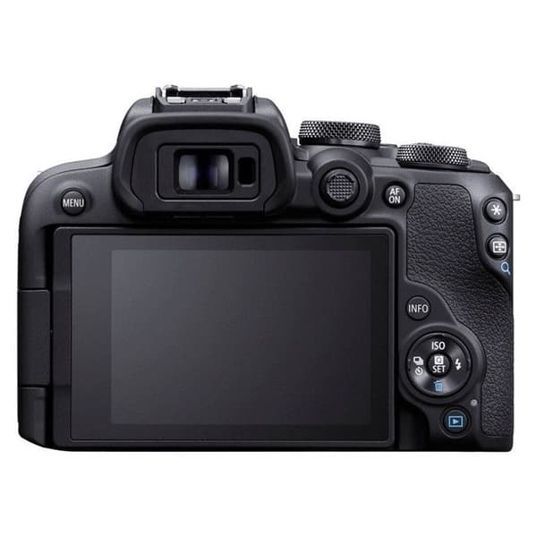 CANON EOS R10 + RF-S 18-45mm f/4.5-6.3 IS STM + EF-EOS R -adapteri Sort