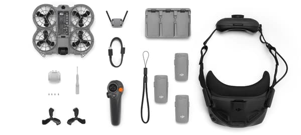 Dron - DJI - Neo 2 Motion Fly More Combo - Kamera 1/1.3’’ 48 MP - Video 4K HDR - Fjärrkontroll Motion Controller - Kit med 3 batterier
