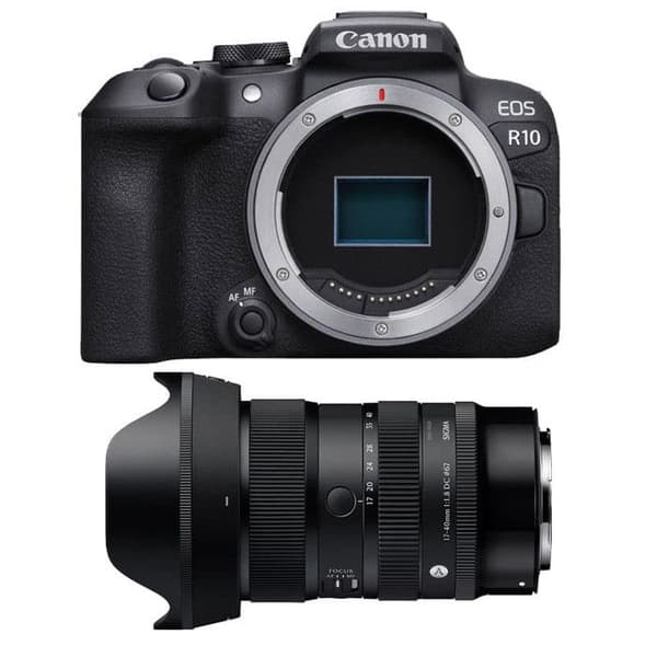 CANON EOS R10 + Objektiv SIGMA 17-40mm f/1.8 DC Art