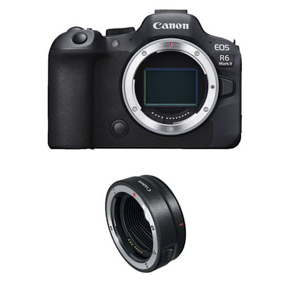 CANON EOS R6 MARK II nu + EF-EOS-R adapter