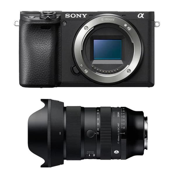 SONY Alpha 6400 + Objektiv SIGMA 17-40mm f/1.8 DC Art