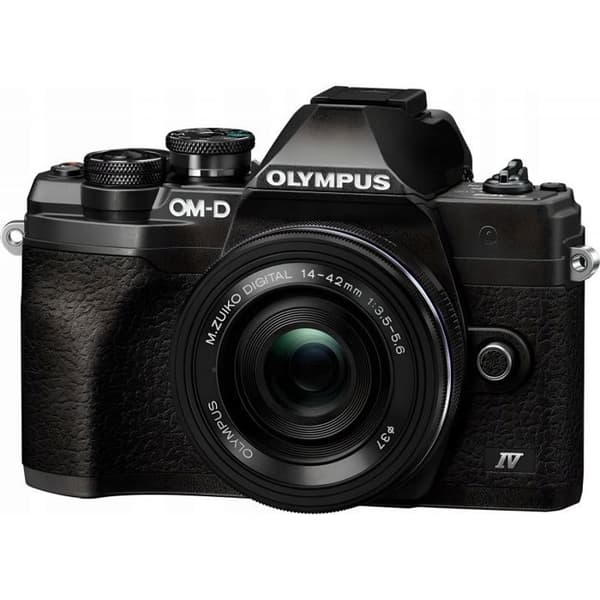 OLYMPUS OM-D E-M10 IV SORT + M.ZUIKO DIGITAL ED 14-150mm f/3.5-5.6 II objektiv