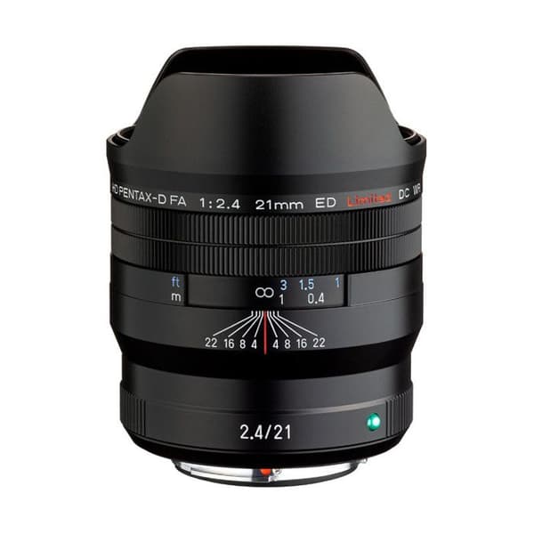 PENTAX Objektiv 21mm f/2.4 ED HD FA Limited DC WR Sort