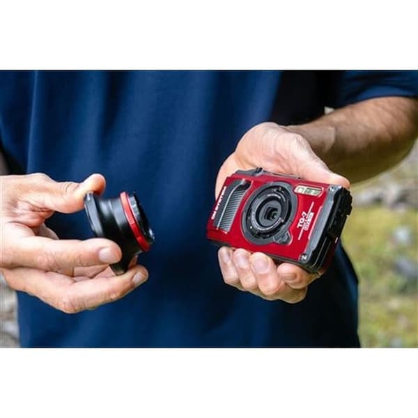 OLYMPUS kompakt vandtæt TG7 Rød Röd