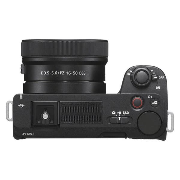 SONY ALPHA ZV-E10 II SORT + 16-50 PZ II Svart