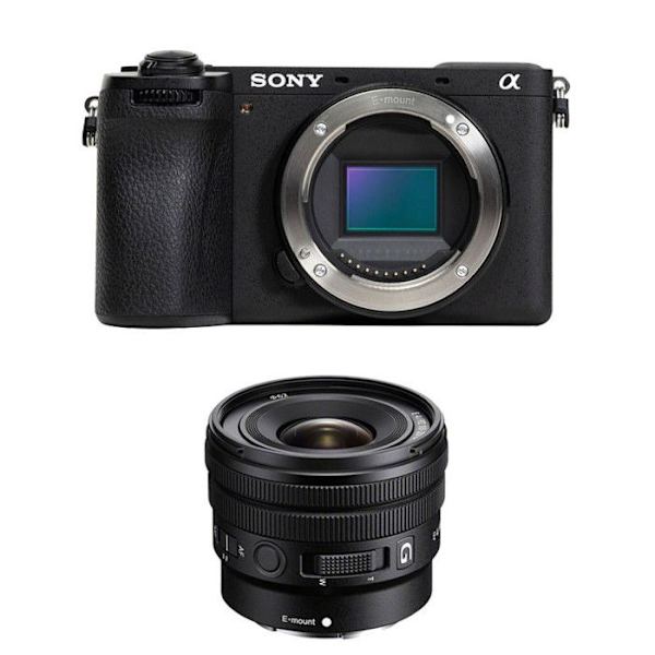 SONY ALPHA 6700 SVART + 10-20