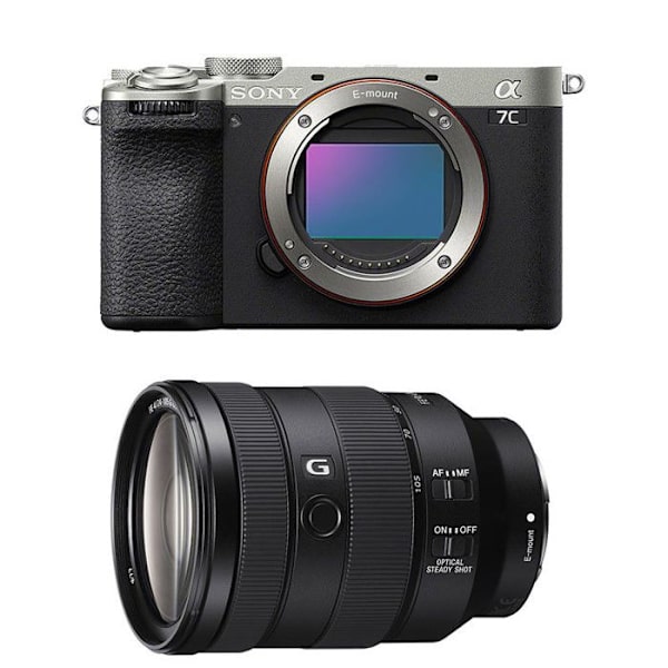 SONY ALPHA 7C II Sølv + FE 24-105