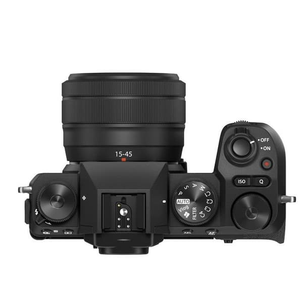 FUJIFILM X-S20 MUSTA + 15-45mm Svart