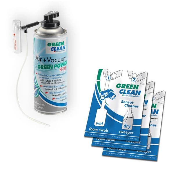 GREENCLEAN SC6200 Minidammsugningssats (400ml + svabbservetter) för liten sensor