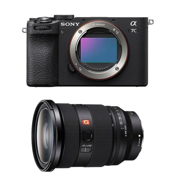 SONY ALPHA 7C II SVART + FE 24-70 f/2.8 GM II