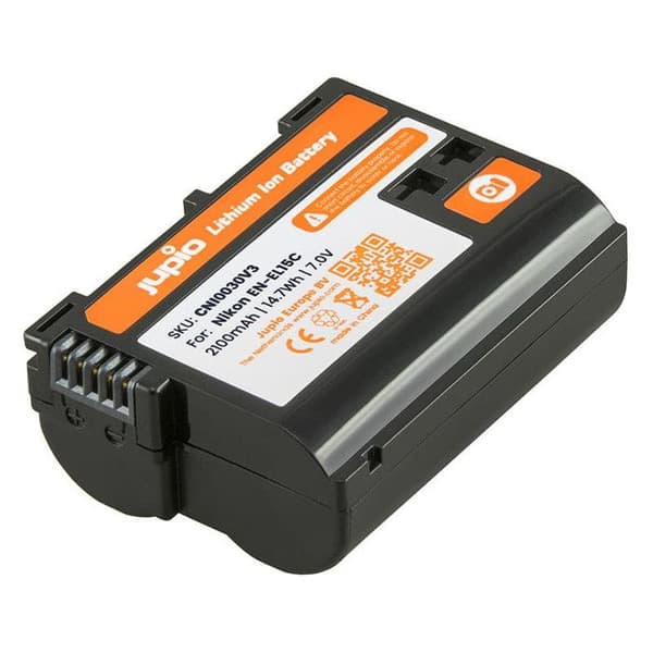 JUPIO Batteri EN-EL15C Kompatibel med Nikon