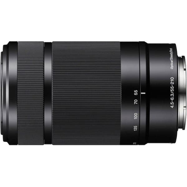 SONY Objektiivi SEL E 55-210mm f/4,5-6,3 OSS MUSTA