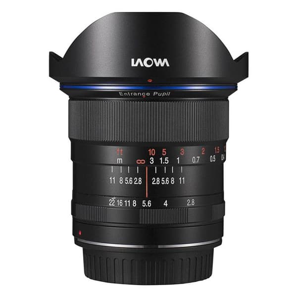 LAOWA Objektiv 12mm f/2.8 Ultra vidvinkel ZERO-D kompatibel med Sony 'E'