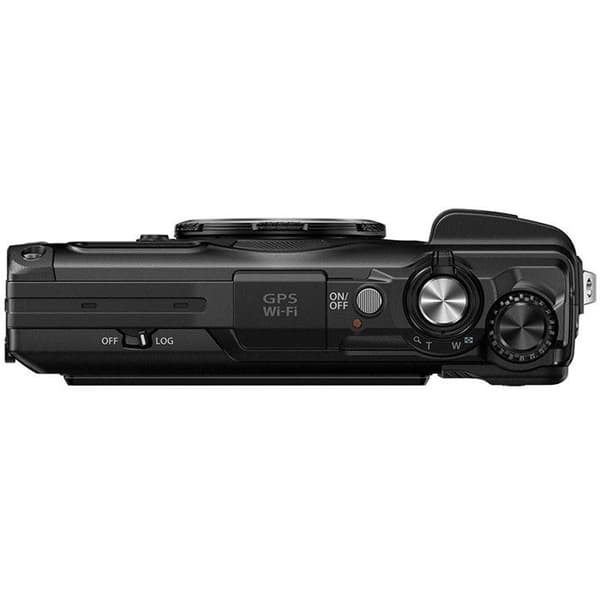OLYMPUS kompakt vandtæt TG7 Sort Svart