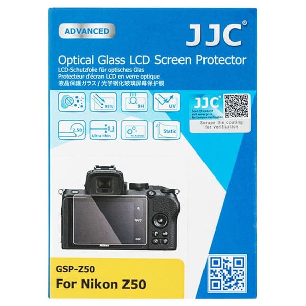 JJC LCD-skyddsglas kompatibelt med NIKON Z50