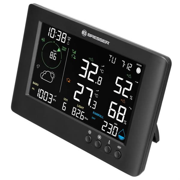 BRESSER Langaton sääasema 7 in 1 Wifi TB- 7002582 Svart
