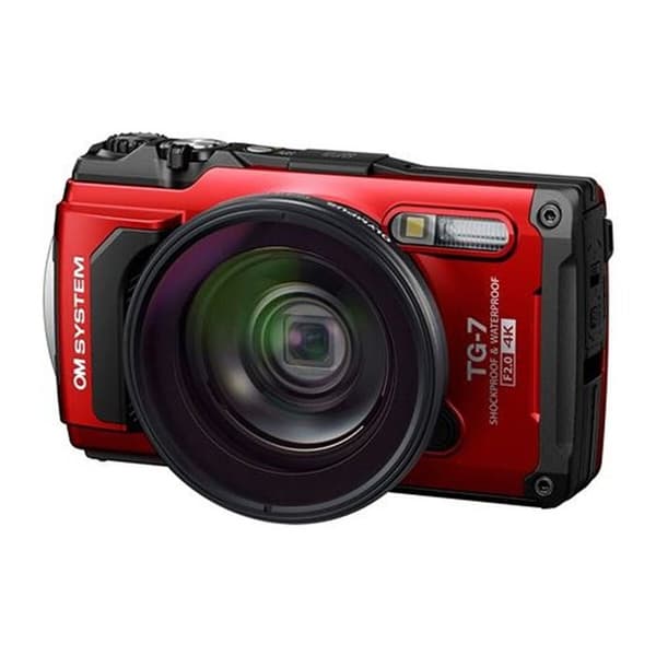 OLYMPUS kompakt vattentät TG7 Röd Röd