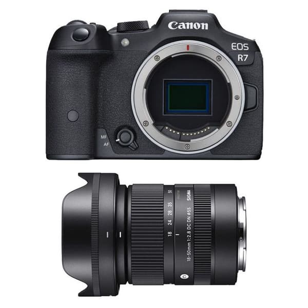 CANON EOS R7 + SIGMA Objektiivi 18-50mm f/2.8 DC DN Contemporary