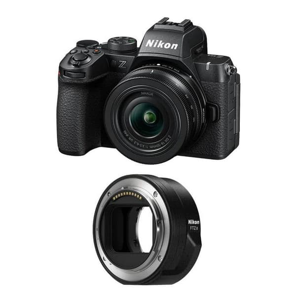 NIKON Z50 II + Z 16-50 + FTZ II adapter