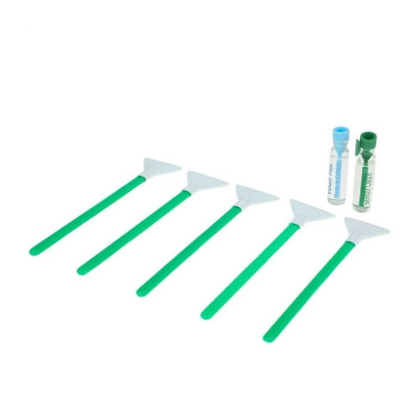 VISIBLEDUST Dual kit sensor rengøring 5 spatler 1.0X Full Frame plus væskeflasker 1 ml