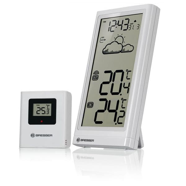 BRESSER RC sääasema Meteo Temp valkoinen 7004200GYE000 Sort