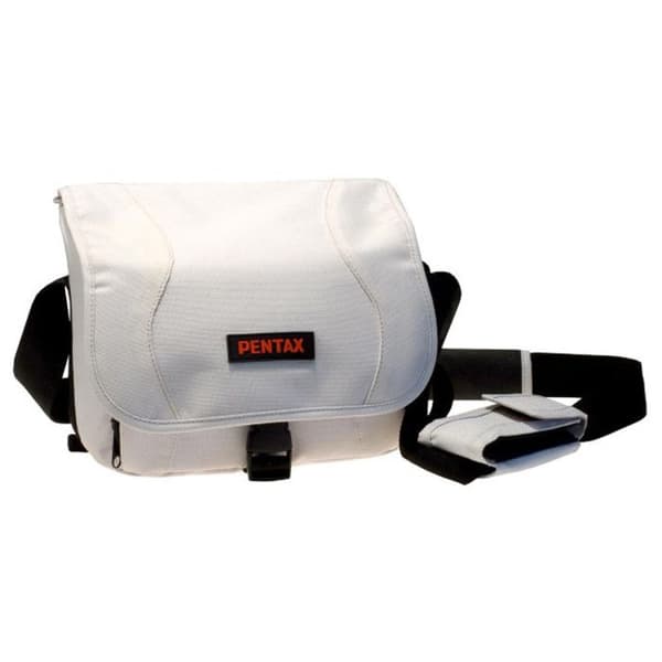 PENTAX hvid taske Vit