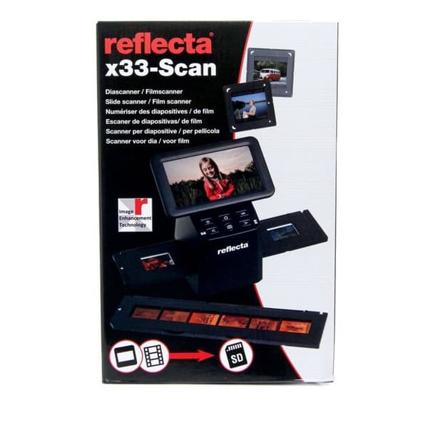 Slide scanner, negativ scanner Reflecta x33-Scan 64530 4608 x 3072 1 stk.
