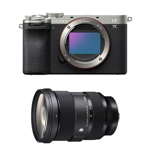 SONY ALPHA 7C II Silver + SIGMA 24-70 f/2.8 Art DG DN II SONY FE