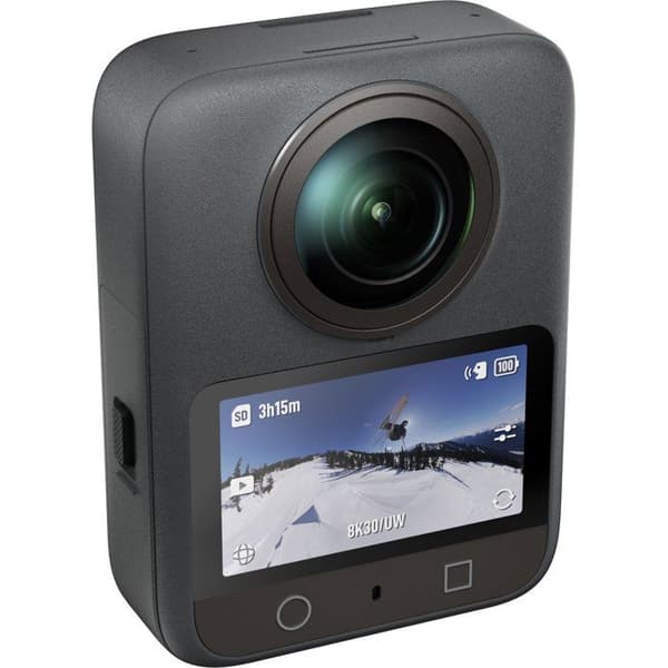 Kamera 360° - DJI - Osmo 360 Paket Äventyr - 8K native - Sensor 1” - Inkluderade tillbehör Svart