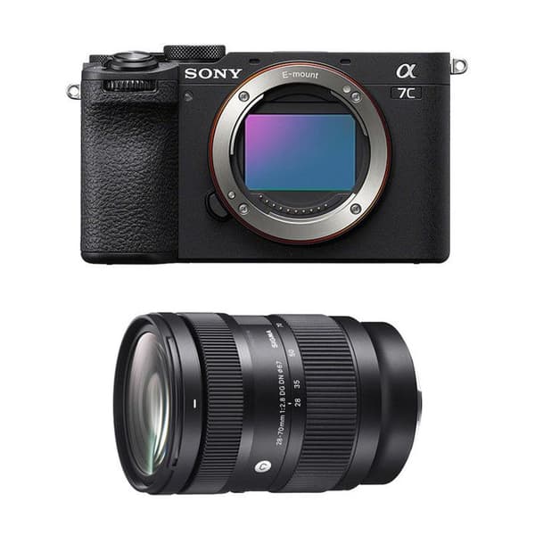 SONY ALPHA 7C II SORT + SIGMA 28-70mm f/2.8 DG DN