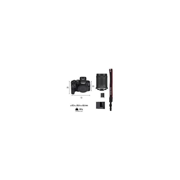 CANON EOS R10 + RF-S 18-150mm F3.5-6.3 IS STM Sort