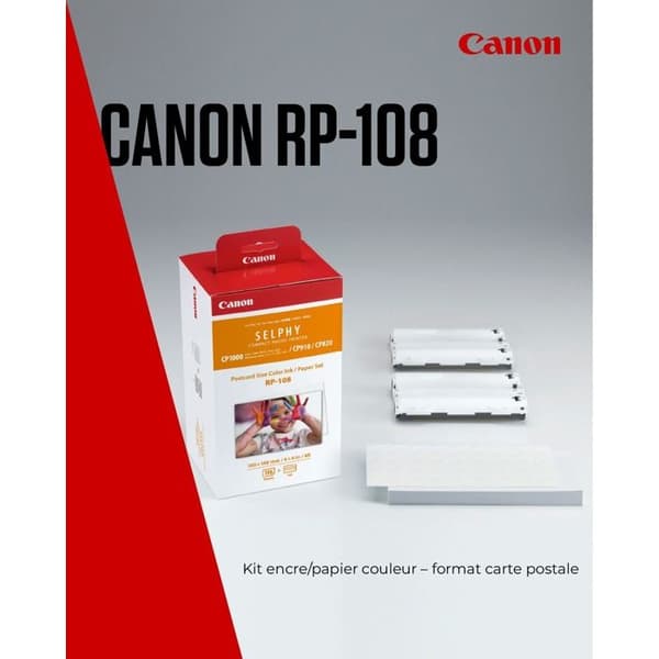 CANON Forbrugsstof kit papir RP-108IN til printer CP