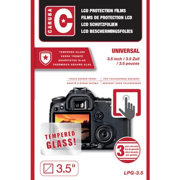 CARUBA Suojalasi 3,5" näytölle (2 kpl)