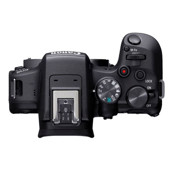 CANON EOS R10 + EF-EOS R -adapteri Svart