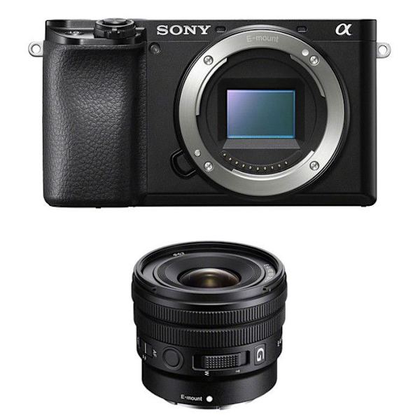 SONY ALPHA 6100 SORT + 10-20