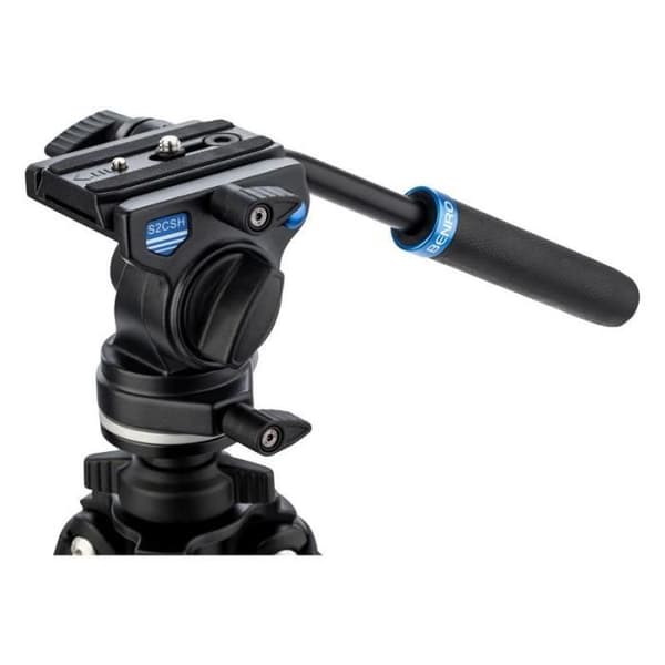 BENRO Kit Stativ Slim Video + Huvud S2C - TSL08AS2CSH