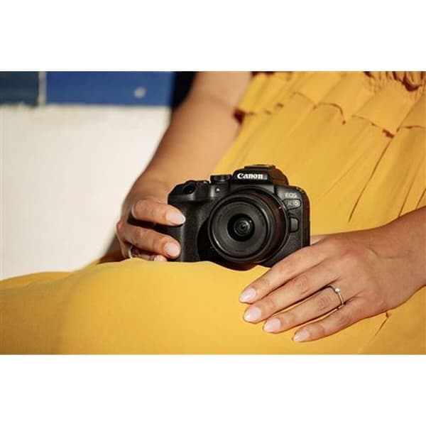 CANON EOS R10 + EF-EOS R adapter Svart