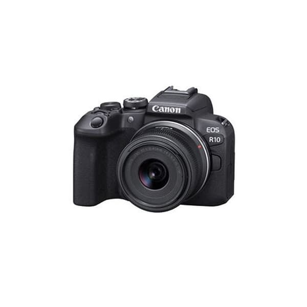 Hybridkamera - Canon - EOS R10 - 24,2 MP - 4K - RF-S 18-45mm objektiv