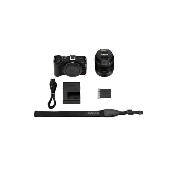 CANON EOS R50 V Sort + RF-S 14-30mm F4-6.3 IS STM PZ 3 års garanti